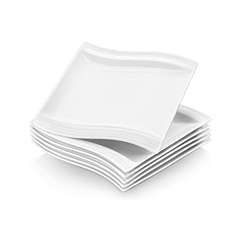 Juego de Platos de Cocina MALACASA serie Flora 6 piezas Cover