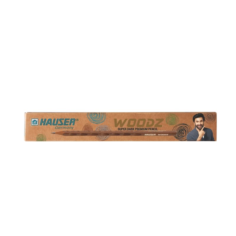 WOODZ SUPER DARK - WOODEN PENCIL Set – 20 Pcs Multicolor Pencils | Extra Dark Lead for Smooth Writing | Ideal for Kids School Use & Drawing-image-25