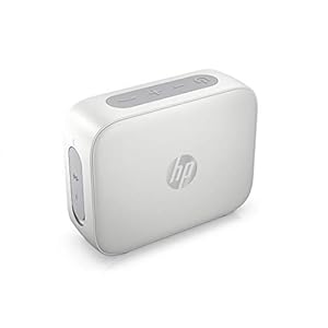 HP 350 Bluetooth Speaker with Noise Reduction Built in Microphone Ip54 Dust and Water Resistance, Silver (2D804AA)