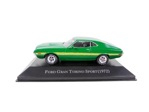 Modelo a escala 1:43 compatible Ford Gran Torino 1972 miniatura 2
