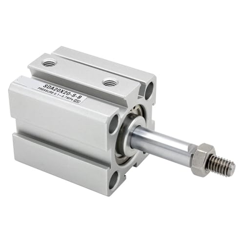 Vérin pneumatique SDA12-B compact double effet alésage 12mm