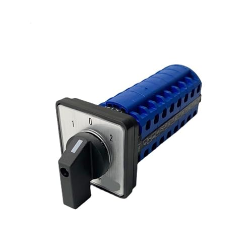 Inverseur rotatif triphasé 20A commutateur à cames 3 positions ON-OFF-ON double alimentation LW28