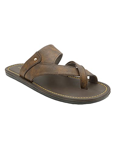 Forseti Men’s Black Faux Leather Casual Sandals FM2004BLACK/BROWN Forseti Men’s Black Faux Leather Casual Sandals FM2004BLACK/BROWN