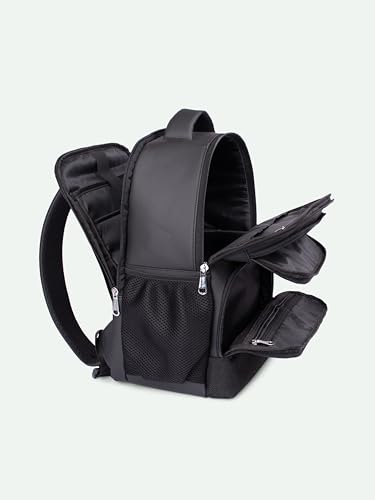 Image of ZOUK Vegan Leather Men's Pro backpack |Laptop Backpack 15.6 Inch | Large 18.7 L | Travel Backpacks | Weekender trip rucksack |Trekking