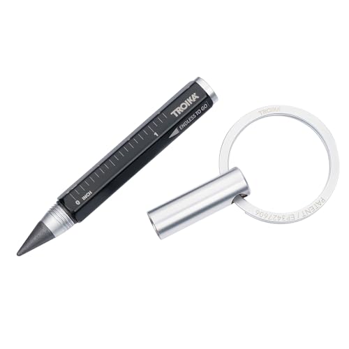 TROIKA Multitasking Pencil and Key Ring with Endless Tip (Approx