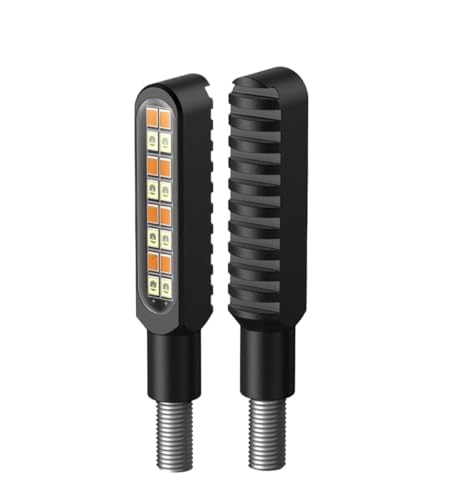 Clignotant dynamique LED universel moto avec feux de circulation et frein