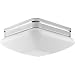 Progress Lighting Appeal Collection Two-Light 9" Flush Mount, Polished Chrome