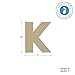 Wooden Letter K Cutouts 8