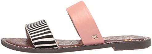 Sam Edelman Women's Gala Slide Sandal, Black/Ivory/Cali Rose, 6.5 | Image 7