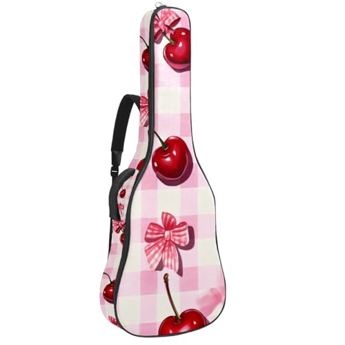 Étui guitare acoustique 109 cm étanche en tissu Oxford souple à double poche