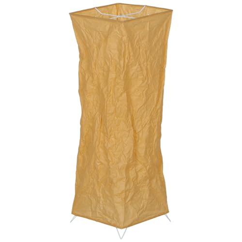 GAROZATION Lámpara de Suelo con Pantalla de Papel Plegable Estilo Japonés Pantalla Ligera y Plisada Recambio para Lámparas para Decoración y Eventos