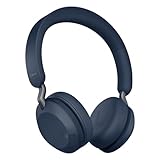 Jabra Elite 45h, Navy – On-Ear Wireless Headphones with Up to 50 Hours of Battery Life, Superior Sound with Advanced 40mm Speakers – Compact, Foldable and Lightweight Design