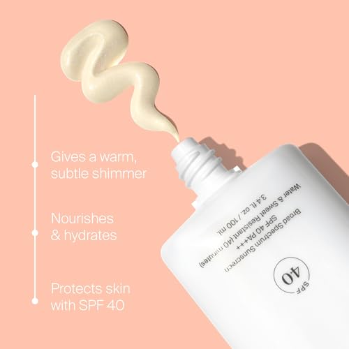 Supergoop! Glowscreen Body SPF 40 PA+++, 3.4 fl oz - Body Lotion + Broad Spectrum Sunscreen with Subtle Shimmer - Adds Instant Glow & Hydration - Contains White Stargrass & Coconut Alkanes - Image 3