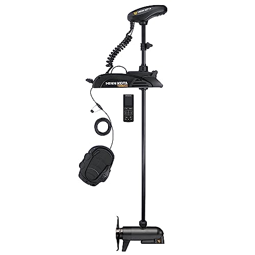 Minn Kota Terrova Bow-Mount Electric Trolling Motor with GPS, Spot-Lock, MEGA Down Imaging, 80 Lb. Thrust, 45 in. Shaft, Freshwater