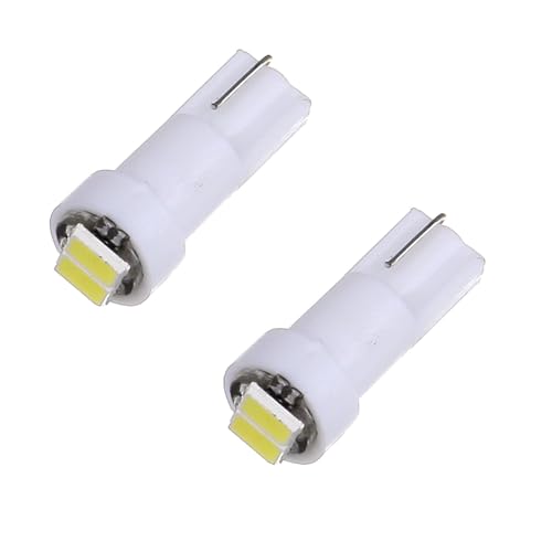 ECCPP 10x Instrument Cluster Dash Panel Lights T5-2-2835-SMD-White 17, 18, 27, 37, 58, 70, 73, 74, 79, 85, 86, 206, 207, 286, 306, 307, 308, 406, 407 2721