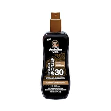 SPF 30 Spray Gel Bronzer Travelsize New Formula