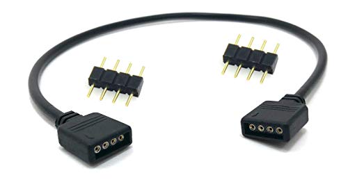 Image of Micro Connectors F04-RGB01-30 30cm RGB Extension Cable