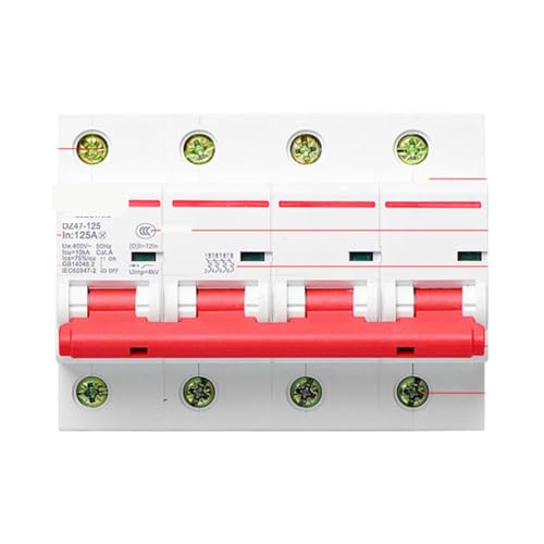 Disjoncteur 4P 100A type D pour la protection des installations électriques triphasées