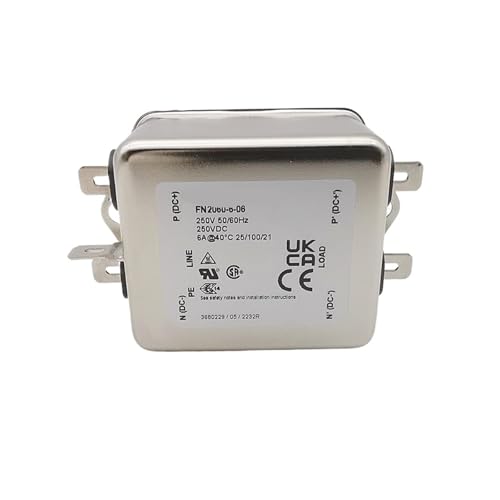 Filtro de potencia FN9222-10-06 supresor EMI para red eléctrica monofásica