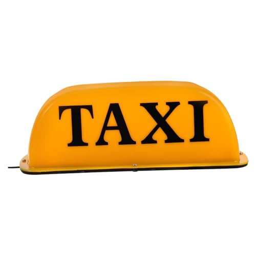 Lampe taxi jaune magnétique et multifonctionnelle pour auto