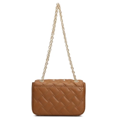 Image of Da Milano Leather Shoulder Bag for Women