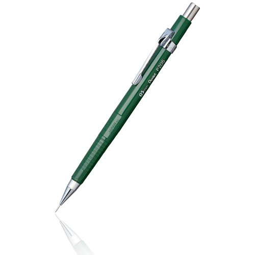 Pentel Sharp Mechanical Pencil, 0.5mm, Green Barrel, Each (P205D), 5.000 #1