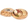 PICNIC TIME Star Wars Death Star Circo Cheese Board and Knife Set, Charcuterie Board Set, Wood Cutting Board, (Parawood)