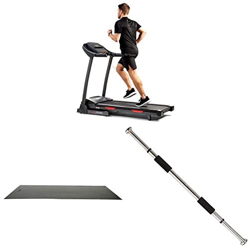 Image of Sunny Health & Fitness Folding Incline Treadmill with Optional Exclusive SunnyFit App and Smart Bluetooth Connectivity - SF-T7705SMART