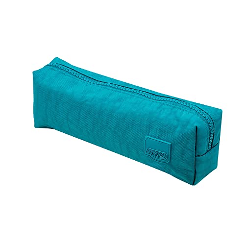 Estojo Nylon 1 Zíper Verde Água, BRW