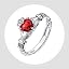 01. Claddagh January (Garnet)
