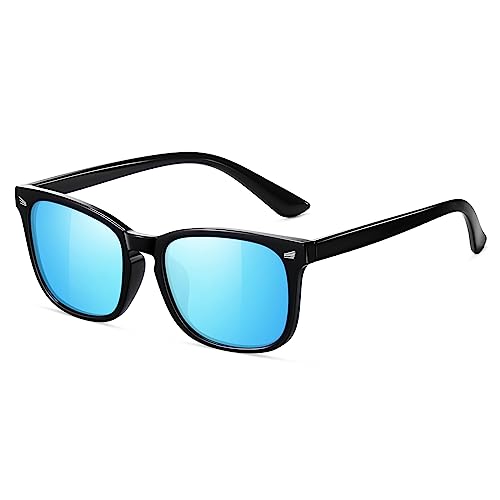 FEIDUSUN Lentes de sol polarizados para mujeres y hombres, lentes...