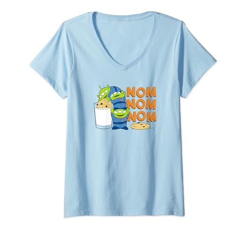 T-shirt Toy Story Aliens cadeau original col V pour fan de Pixar