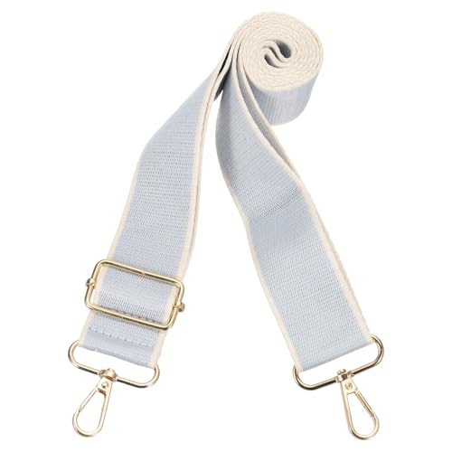Image of PATIKIL 55in Purse Straps Replacement Crossbody, Bag Straps Crossbody Universal Adjustable Canvas for Purses Handbags Guitar, Blue