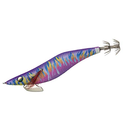Daiwa Egi Emeraldas Rattle Type S 2.5 Purple - Flared Wine Lure