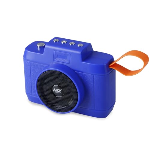 Image of MZ S675 (Portable Bluetooth Speaker) Dynamic Thunder Sound with High Bass, Stylish Camera Design with 5W Power & 800mAh Battery