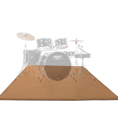 Arrowzoom Alfombra Acústica 63x47.2 pulg Khaki AZ1248 miniatura 1