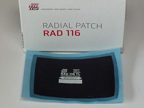 Tip Top RAD 116 TL Reparaturpflaster 10 Stück, Radialpflaster, Reifenreparatur 512116