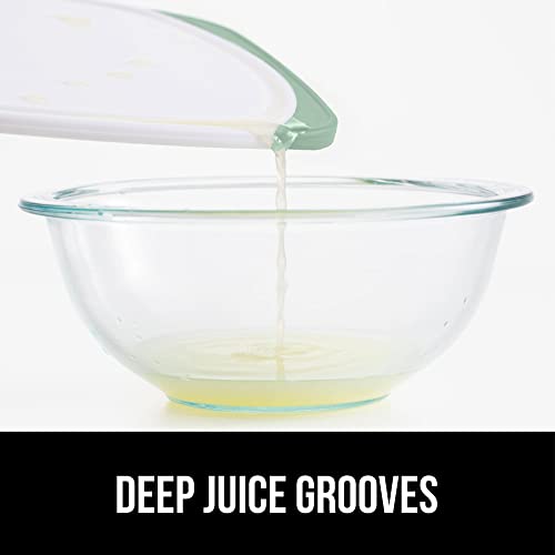 The Original Gorilla Grip Durable Kitchen Cutting Board Set Of 3, Bpa Free, Large Dishwasher Safe Reversible Plastic Boards, Nonslip Handle And Border, Deep Grooves, Chopping Food, Cooking, Mint #TOP6