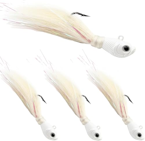 Natufish Bucktail Jigs 3-Pack