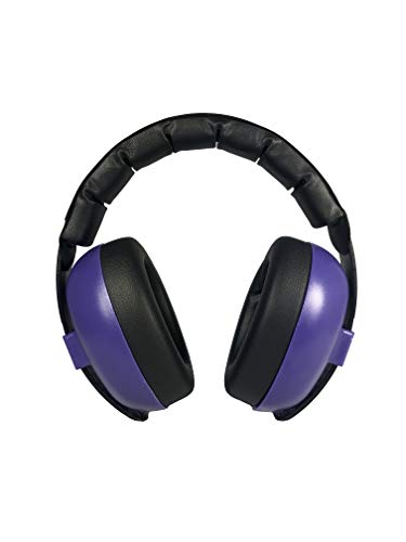 BANZ Earmuffs Infant Hearing Protection – Ages 0-2 Years (Dark Purple)