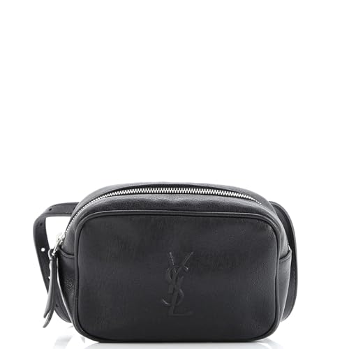 Saint Laurent, Pre-Loved Lou Camera Bag Leather Mini, Black