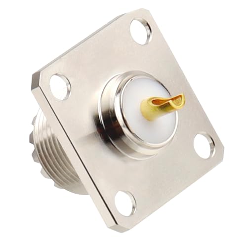 MOOKEERF Conector UHF SO239 Hembra 5 piezas miniatura 3