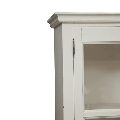 Vitrina-blanca-de-madera-maciza-180x109x36-cm-Aparador-o-armario-de-cocina-de-madera-Mobiliario-de-hogar-Shabby-Chic-Armario-de-cocina-vintage