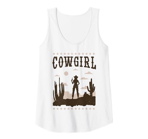 Photo de Femme Cowboy Femme Déguisement Western Cow Girl Vintage Débardeur