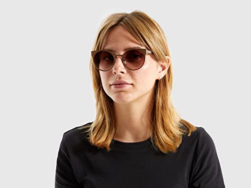 KOMONO Lulu Steel Pale Copper Unisex Cat-eye Stainless Steel 304L Sunglasses for Men and Women with UV Protection and Scratch-Resistant Lenses - Image 3