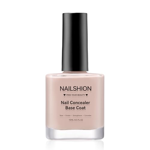 4-in-1 Illuminating Nail Concealer Base Coat, 15-free, Quick Dry