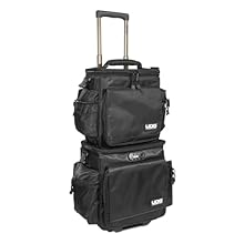 Fits:- 60 + 50 LP's or 2x Wallets 128 + 2x Wallets 280 and/or 2 MIDI controllers + misc. Accessories. Trolley fits up to 13" laptop. Includes SlingBag Trolley Deluxe + SlingBag Larger side & front pockets provides convenient storage for accessories &...
