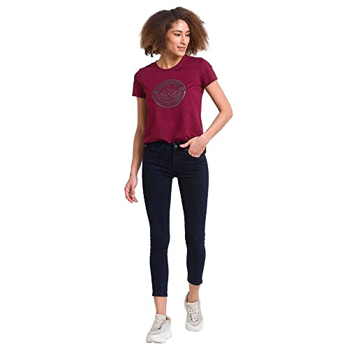 Image of Spykar Women's High Rise Clean Look Lycra Super Skinny Fit Jeans