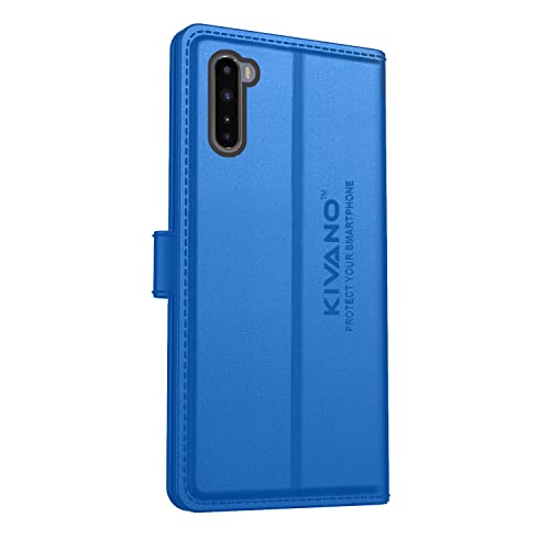 Image of Compatible with OnePlus Nord Flip Cover | Leather Finish | Inside Pockets & Inbuilt Stand | Shockproof Wallet Style Magnetic Closure Back Cover Case