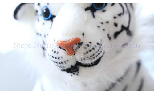 Image of Plush Toy Cartoon Games Character Soft Toys Cute Pet Wild Animals (40cm, White Tiger)